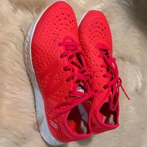 New Balance Women's Vibrant Red Athletic Shoes